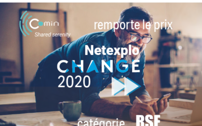 Com’in remporte le Prix Netexplo Change 2020 – RSE