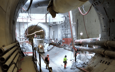 Groupement Horizon – Tedelis : Tunnel de la Ligne 15 Sud Lot T2A