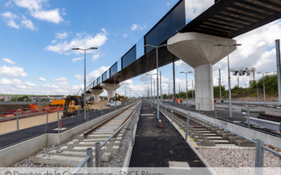 Bouygues Travaux Publics Région Parisienne: Mantes la Jolie railway viaduct