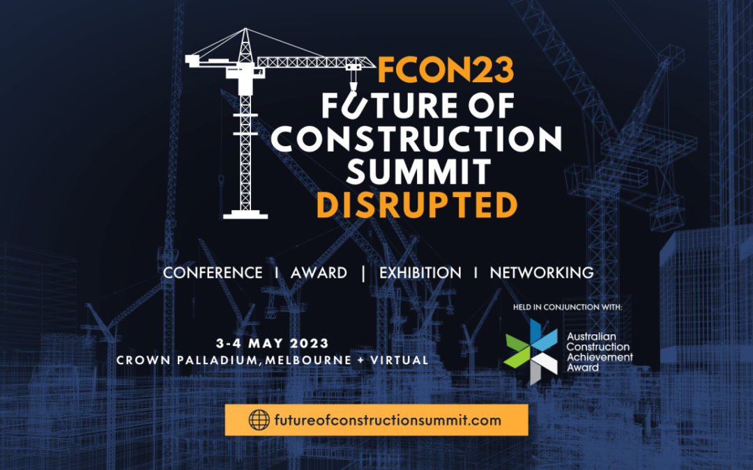 Rendez-vous en Australie au Future of Construction 2023