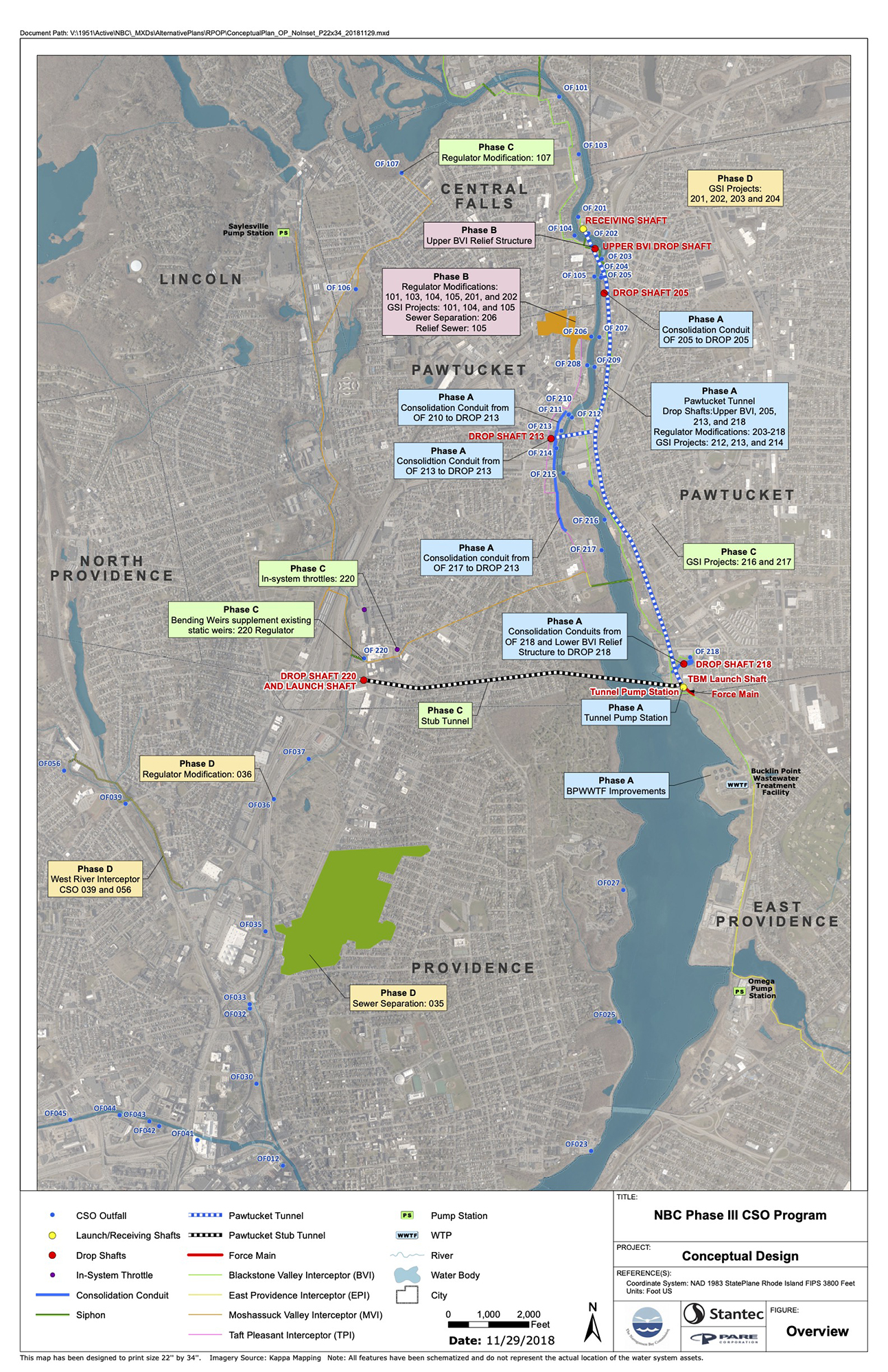 Phase III plan Image Courtesy of the Narragansett Bay Commission